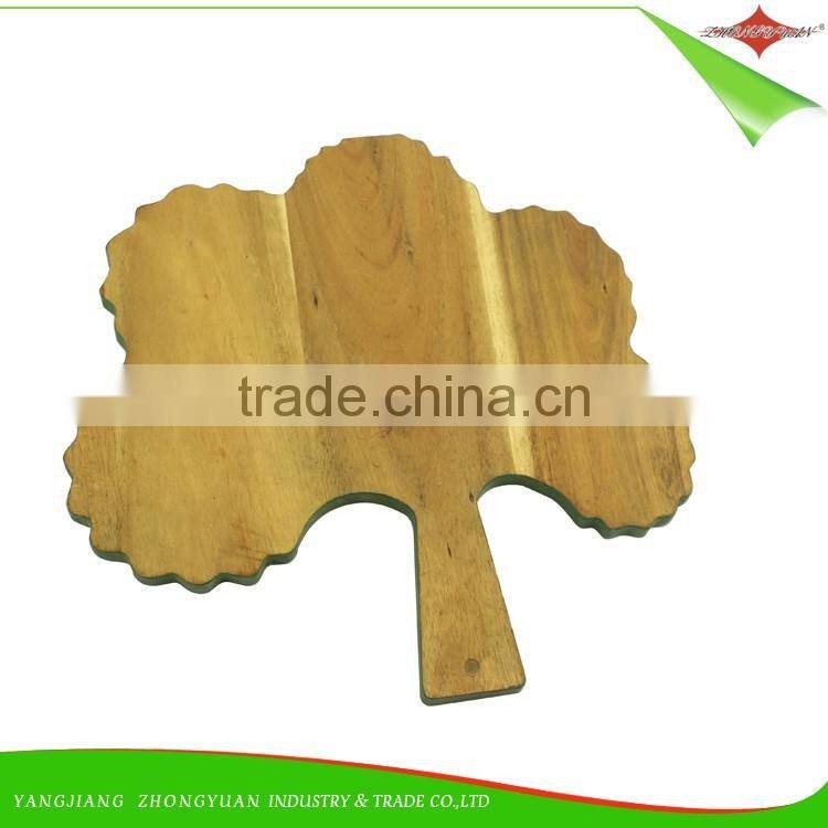 ZY-R2004 Vegetable and Fruit Wood Chopping Block Cutting Board kitchen tool