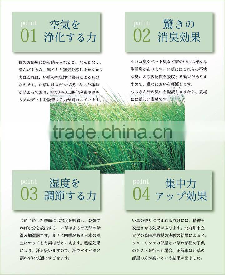 Japanese TATAMI mat made in Japan made of rush grass IGUSA Tatami bed