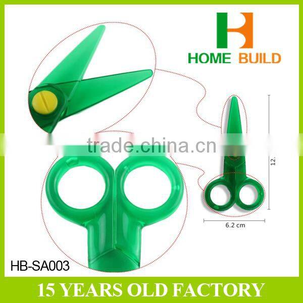 Factory price HB-SA003 Full Plastic Material Kids Scissors