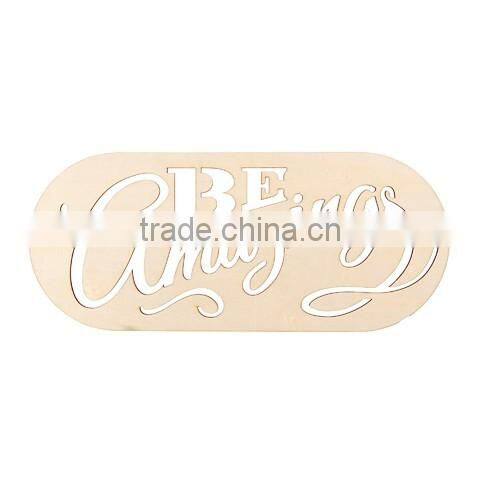 2016 custom natural wooden hanging decorations