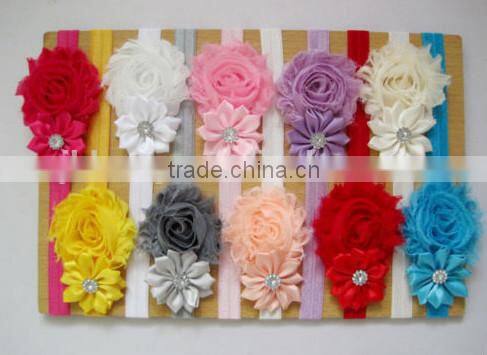 Kids Girls Baby Toddler Infant Flower Headband Hair Bow Band Accessories