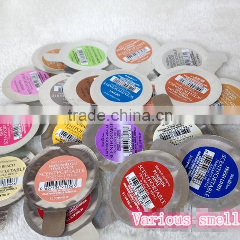 6ml Cute Silicone Hangging Perfume Names