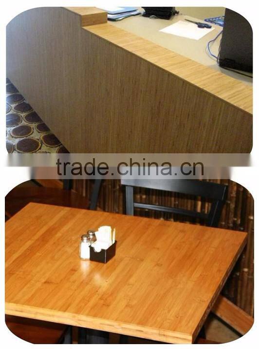 100% formaldehyde free natural bamboo plywood in 4'x 8'x 18 mm sheets of 3 ply