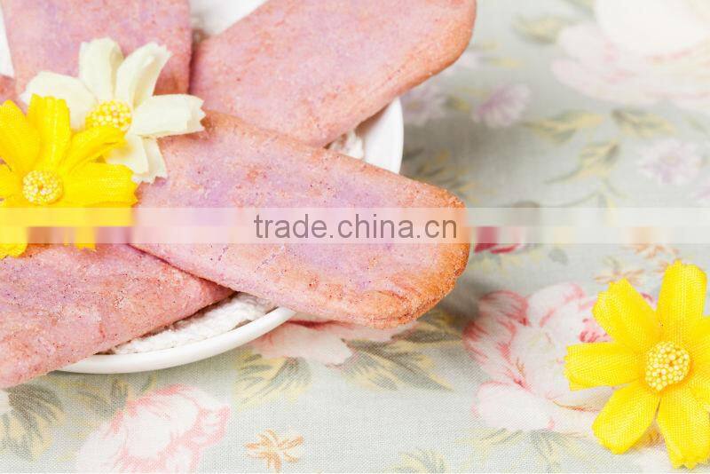 purple potato rice crackers for Thanksgiving Day