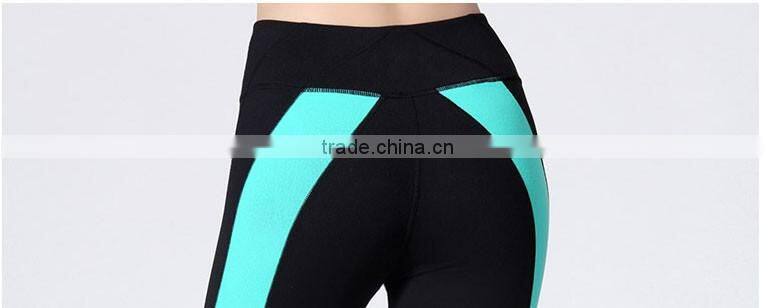 top quality active work out yoga wear&fittness ladies capri trousers, fitness clothes, activewear