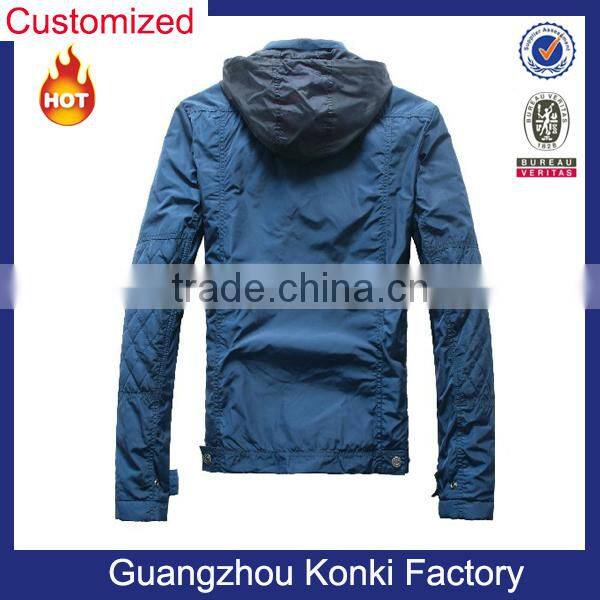 Wholesale Casual Man down Jacket with hood