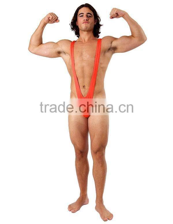 Borat Mankini Thong Swimsuit (Zebra Print)