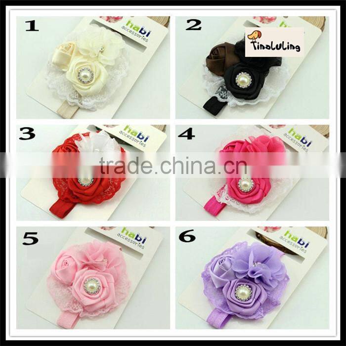 baby hair accessories, headbands felt craft vintage hair accessoreis TLLC-42