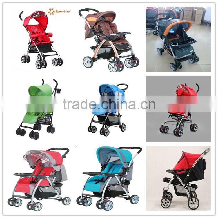 Most popular products good quality 5 point safety buckle stylish design see custom made baby pram stroller