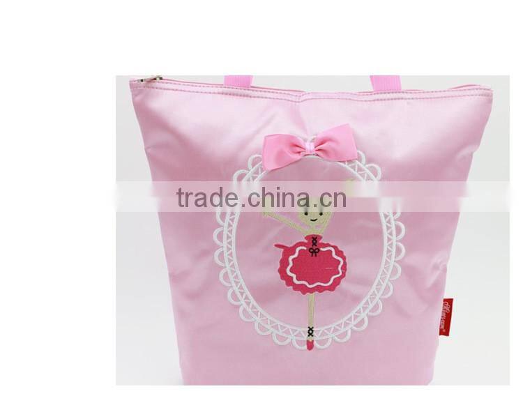 2016 Wholesale High quality Cute New nonwoven bag nonwoven Girls Ballet dance bag