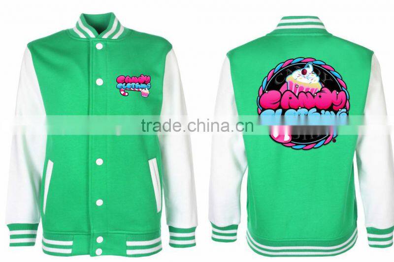 2015 Lady's baseball jacket