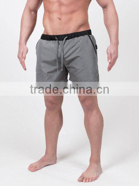 custom mid length swim/beach shorts