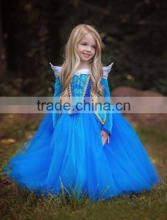 Wholesale Princess Dresses Girls Latest Design Frock Dream Tutu Maxi Dress Sister Clothing Sets