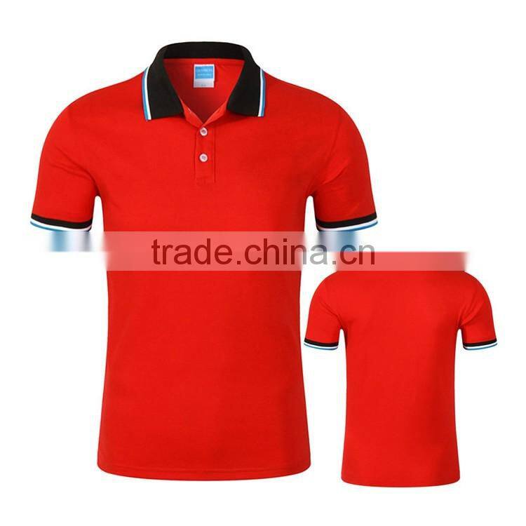 Bulk cheap custom sport design 60% cotton 40% polyester polo shirts
