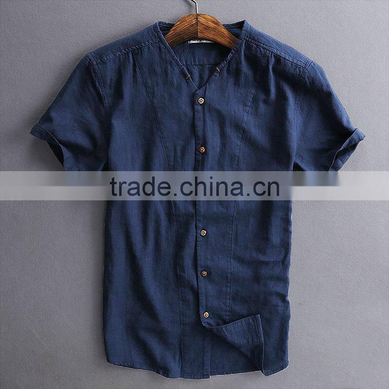 2016 New Design Mens fashion stripe Polo Shirts Customized Logo