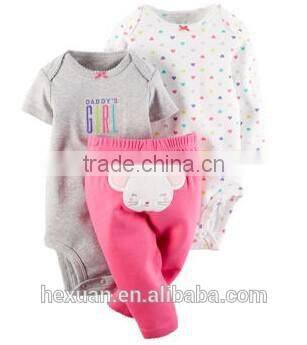 100% cotton organic cotton baby rompers wholesale baby clothes