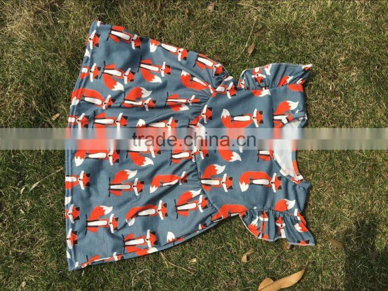 casual holiday july 4 star blue red cutomized factory wholesale ruffles baby girl dress baby girls puffy dresses baby girl party