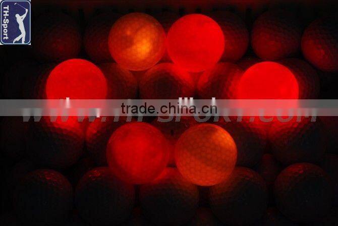 Creative Golf Balls Red Blue Green Golf Balls with Leds