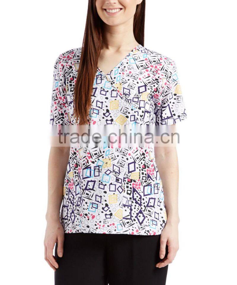 New style wholesale hospital medical cheap nursing scrubs nurse uniform designs suits