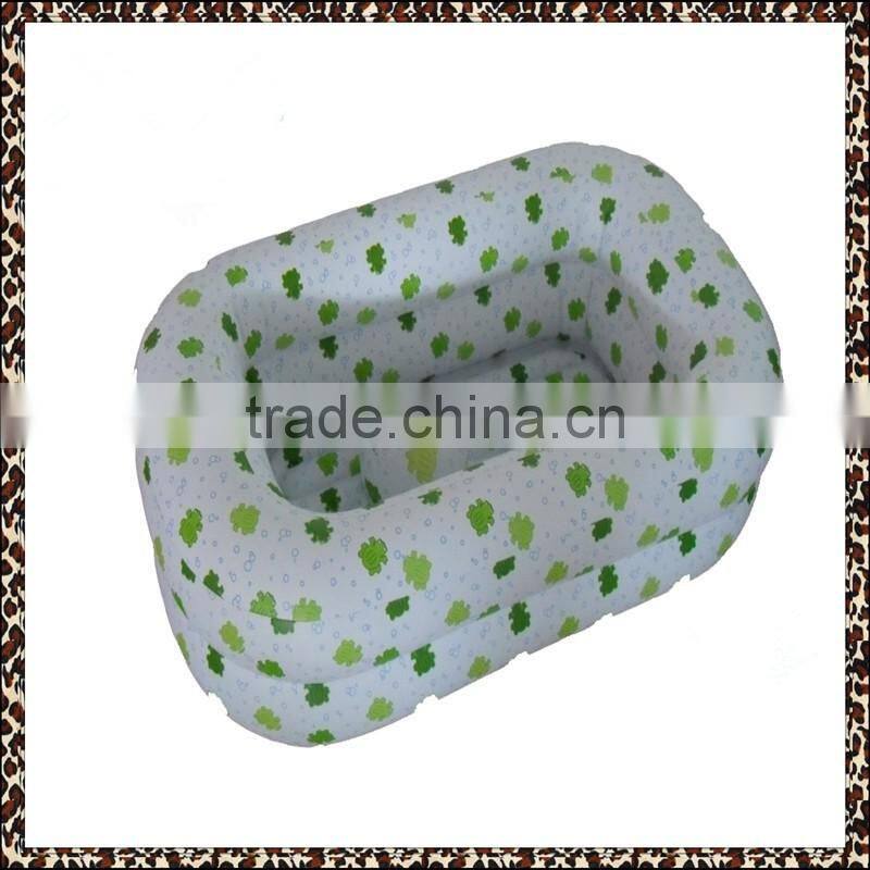 safty inflatable dog pool plastic pet bathtub tube doggy bath tub