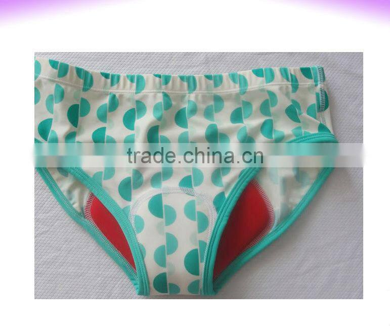women cycling padded underwear