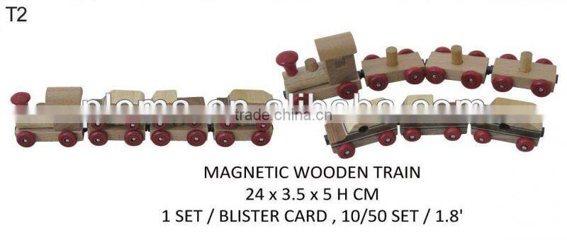 MAGNETIC WOODEN TRAIN
