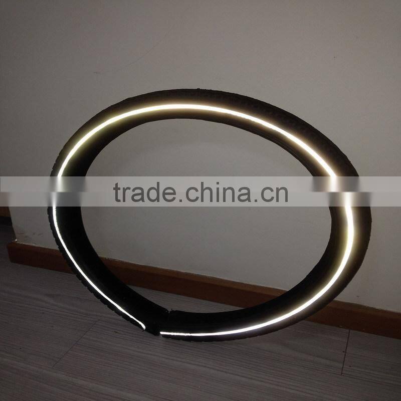 reflective bicycle tyre tape for Tires / reflective strip colored tyre