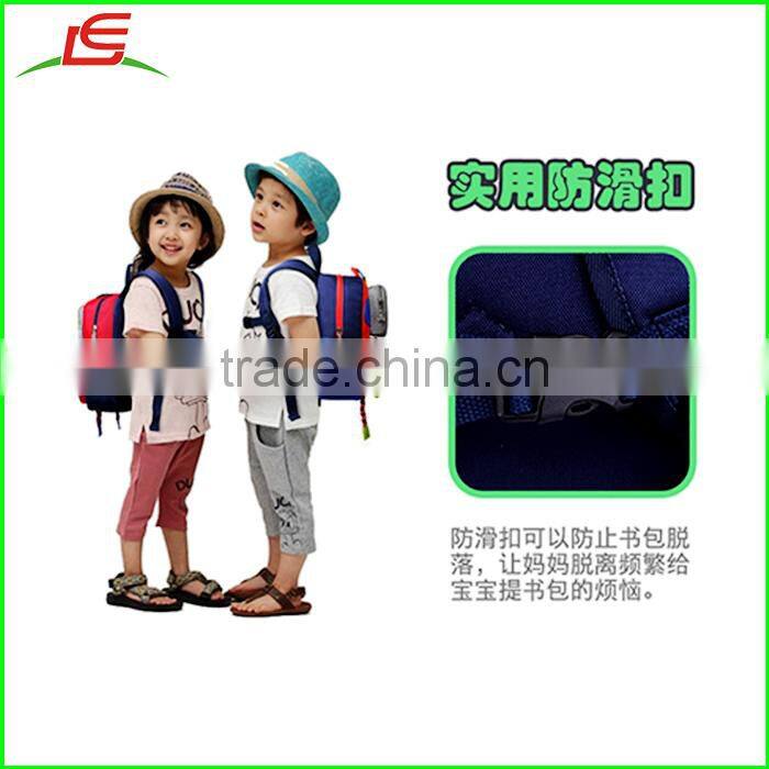 custom children school bag with plush robot