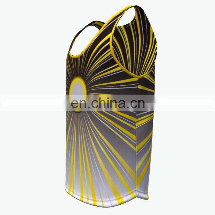 New design yellow running wear