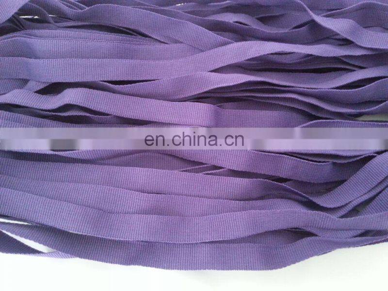 1cm plain woven polyester ribbon