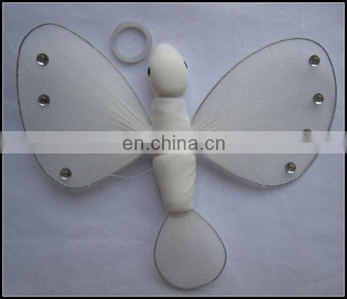 White Nylon bird hanging decoration for baby bedroom