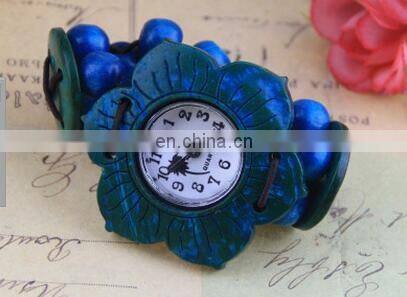 wholesale bracelet Coconut shell watch wooden stretch elasticity watches fashion popular women men watches wholesale