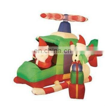 HI charming advrtising inflatable christmas old man christmas decoration santa claus for sale
