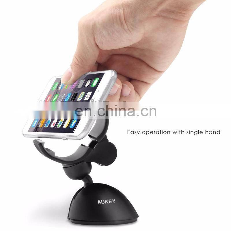 Hot Mobile Phone Accessories, C-Shaped AUKEY Car Mount Holder, Car Phone Holder for iPhone/ Samsung/ More Other Smartphones