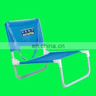 Steel low back folding foldable beach chair avaliable customize brand