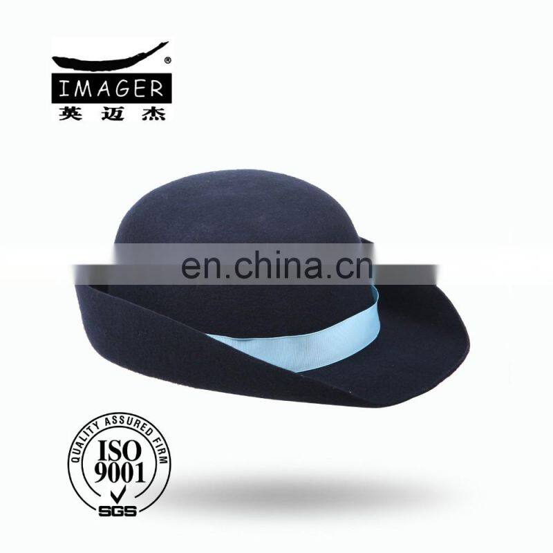 Honorable Air Defence Forces Air Commodore Peaked Cap with Blue Strap for Women Ladies