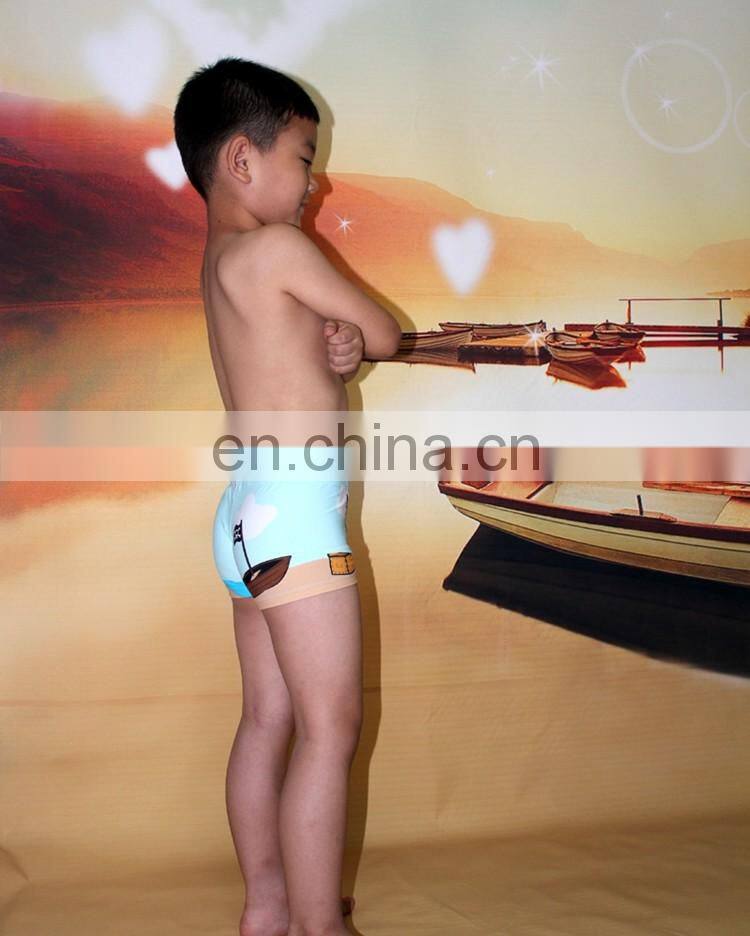 Pirate ship Printed Children Boys swim trunks