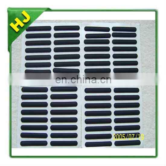 3M soft silicone feet with square shape