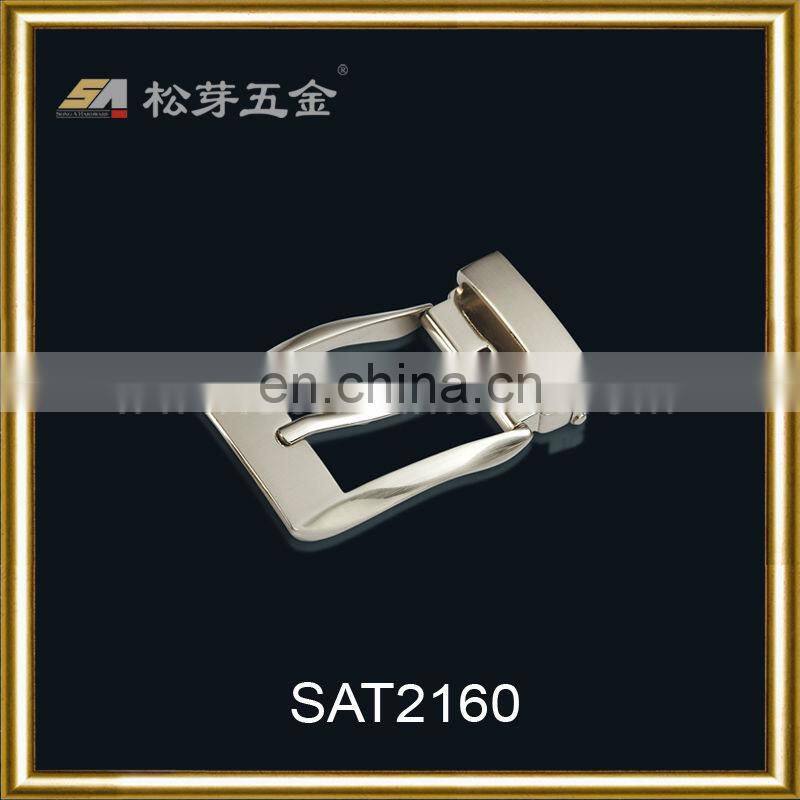 2013 fashion nickel alloy belt buckle factory South America