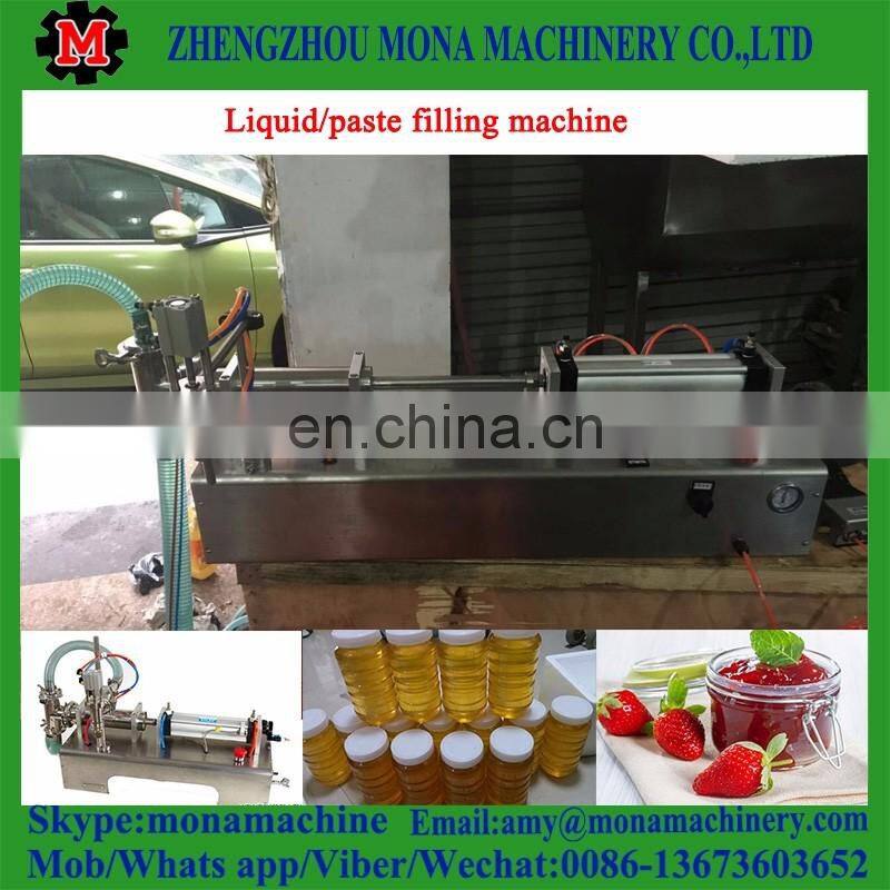 High quality Pneumatic Piston Cream/Paste Filling Machine/automatic hot sauce filling machine