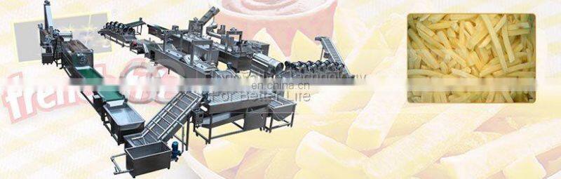 Small Scale French Fries Making Machine Potato Chips Processing Plant