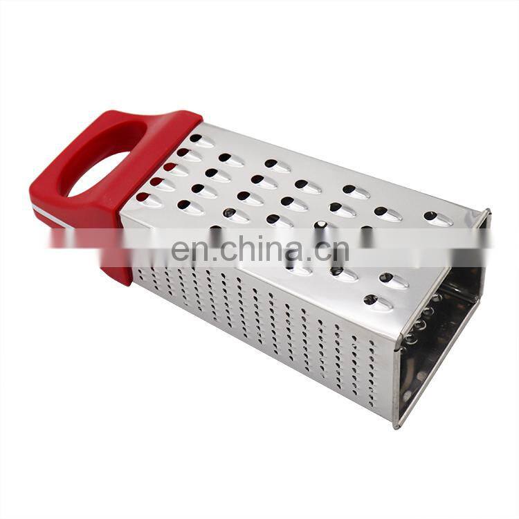 Hot sale Stainless Steel Professional Vegetable Grater with 4 Sides Best for Cheese Vegetables and Potato