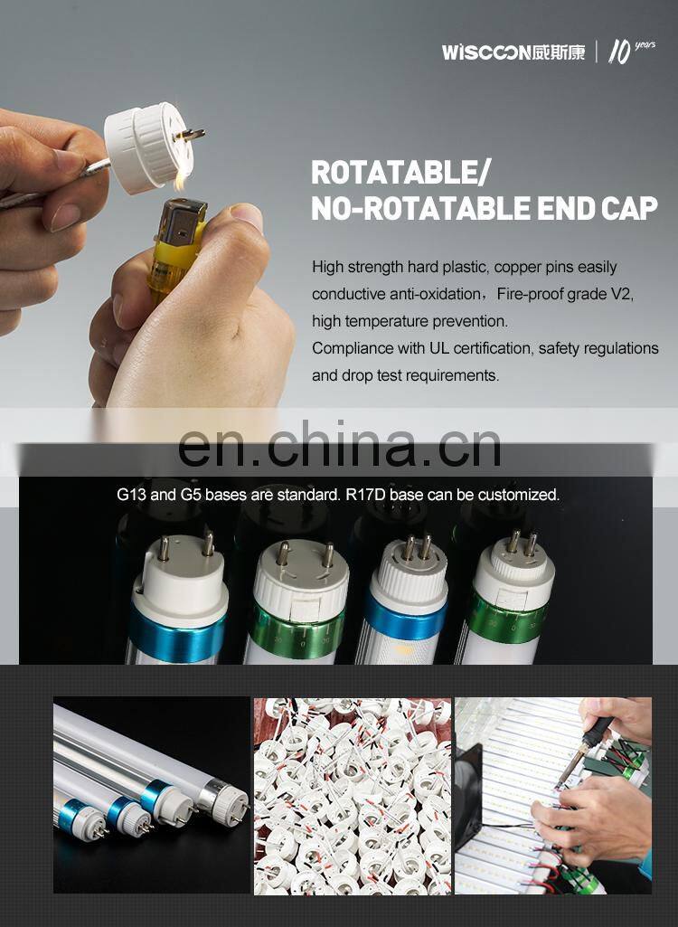 2-8 Ft 600-2400mm CE ROHS customized unique T5 T8 LED tubes