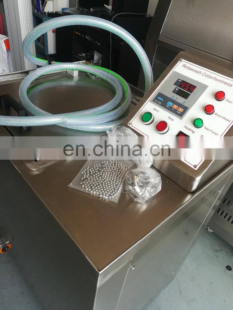 Textile color fastness to washing/washing fastness tester