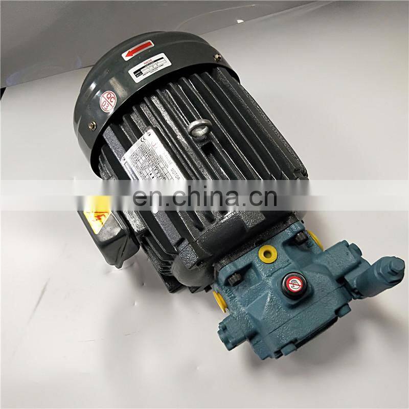 NACHI Motor oil pump UVC-1A-1A3-3.7-4-20 UVC-1A-2A3-22-4-6125D Nachi motor combined oil pump