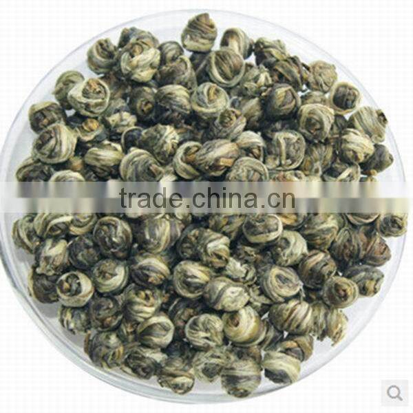 Chinese finest jasmine dragon pearls,Good tasty and Organic jasmine pearls tea