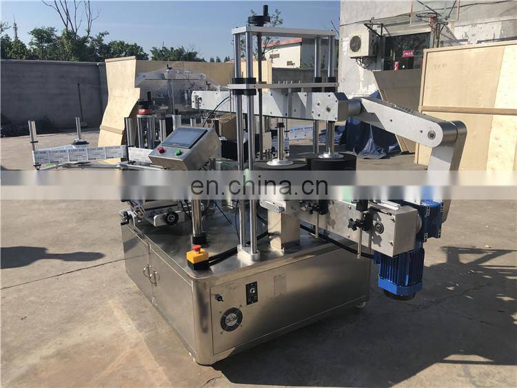automatic round bottle and hexagon bottle labeling machine