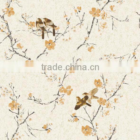 pvc foaming wallcovering for room decoration Unitate TV de perete MDF paper