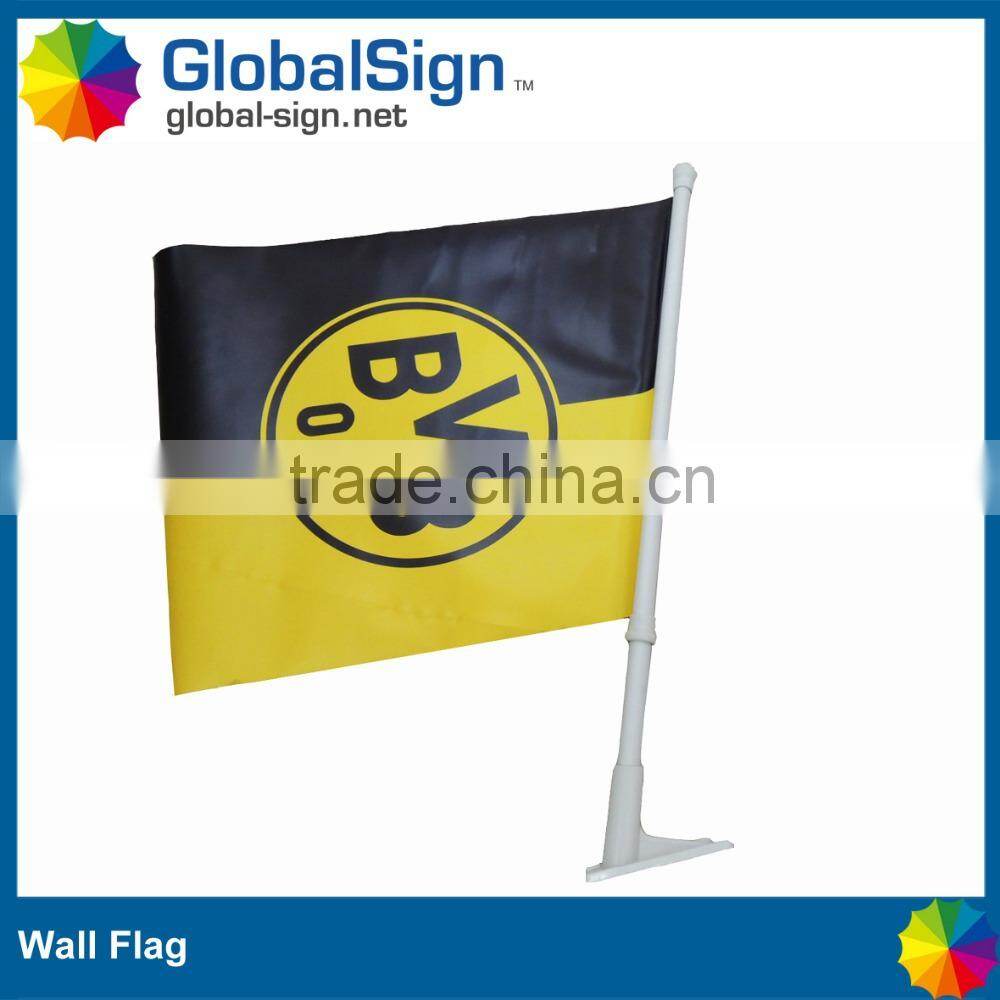 Indoor or Outdoor Wall Mounted Flags for Advertising