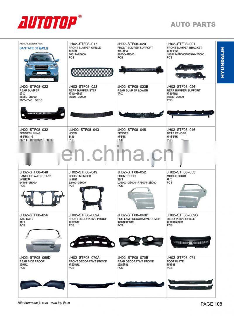 CARVAL/JH/AUTOTOP AUTO PARTS FOR HYUNDA SANTAFE 2011/2008